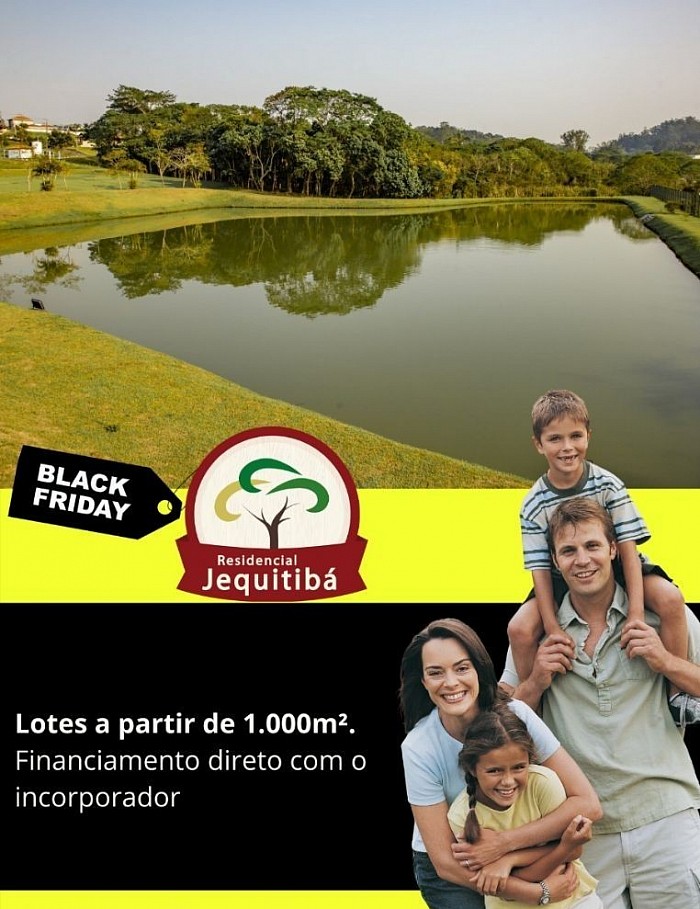 Loteamento Requitiba - Guararema: Lotes residenciais a partir de 1.000 M² pronto para construir