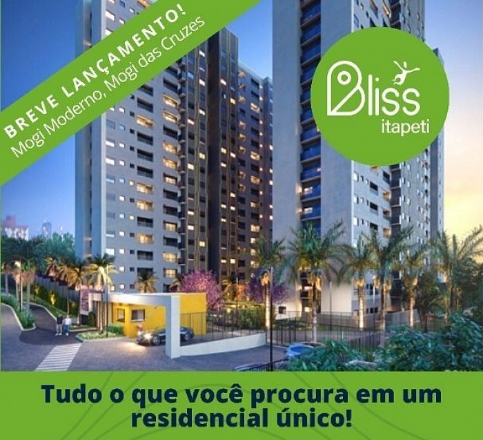 Bliss Itapeti - 2 e 3 Dormitórios com Suíte ✅Mogi Moderno